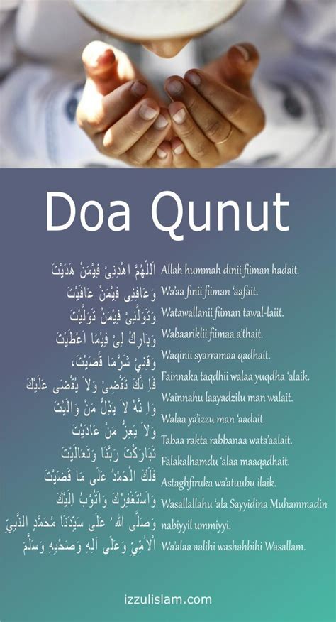 Bacaan Doa Qunut Subuh Dan Tata Caranya Lengkap Dengan Tulisan Arab Riset