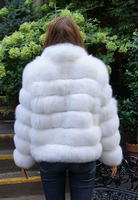White Fox Jacket Marc Kaufman Furs