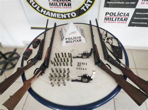 PM Apreende Armas Ilegais Em Lavras Lavras24horas