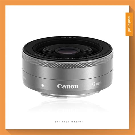 Canon Lens Ef M 22mmf2 Stm Silver