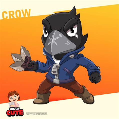 Cuenta que comparte dibujos nsfw de brawl stars y de otros juegos. How to draw Crow super easy | Brawl Stars drawing tutorial ...