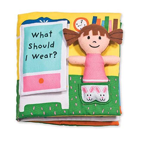 Melissa And Doug Soft Activity Baby Book What Should I Wear
