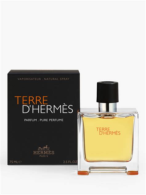 HermÈs Terre Dhermes Pure Parfum 75ml At John Lewis And Partners