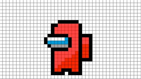 Among Us Pixel Art Pattern Pixel Art Pixel Art Patter