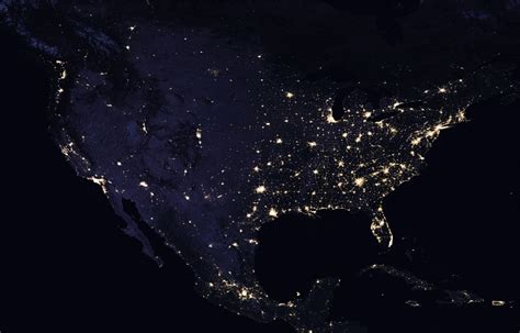 Newest Nasa Satellite Photos Of The Earth At Night