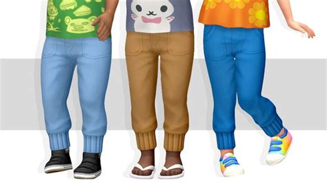 Holiday Pants By Storylegacysims S4cc Ts4cc Sims 4 Toddler Clothes