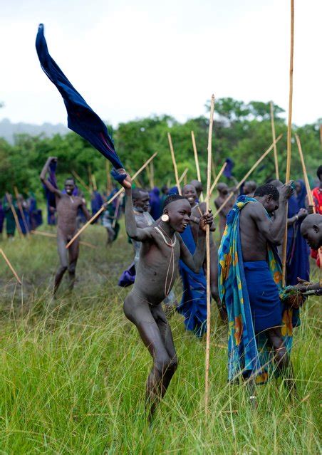 Stick Fighting Day In Suri Tribe