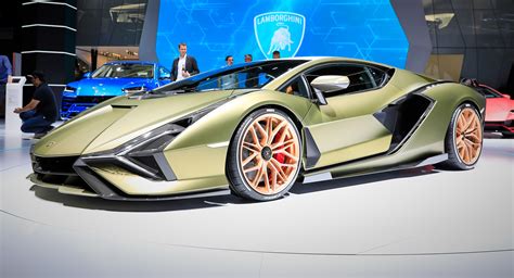 Lamborghini Sián Looks To The Future With Electric Motor And