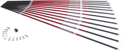 Carbon Express Maxima Red Arrow Shaft Pack Of 12 Hunting Arrows