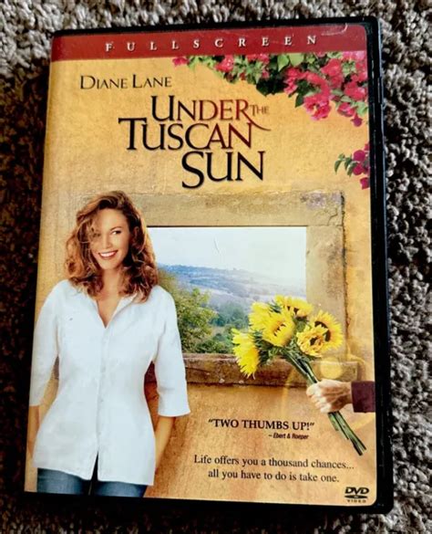 Under The Tuscan Sun Dvd 2004 Full Screen Diane Lane Insert Like