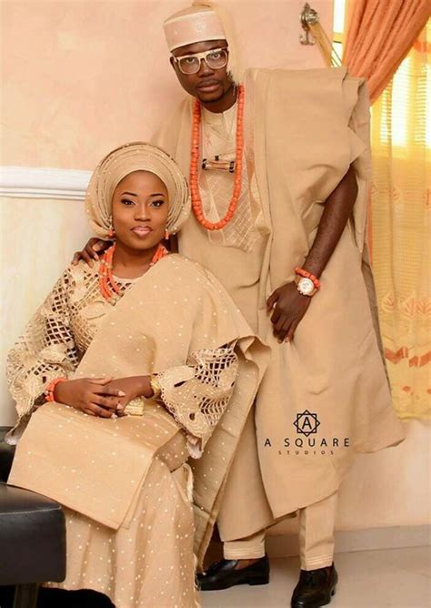 Yoruba Couple African Fashion Traditional Couples African Outfits
