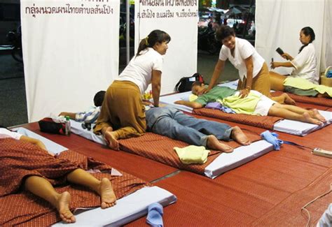 Open Air Thai Massage Shop Spirit Of Thailand