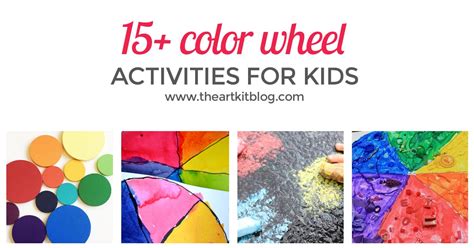 Kids will certainly love seeing their toys and colour books. Color Wheel Activities for Kids - The Art Kit