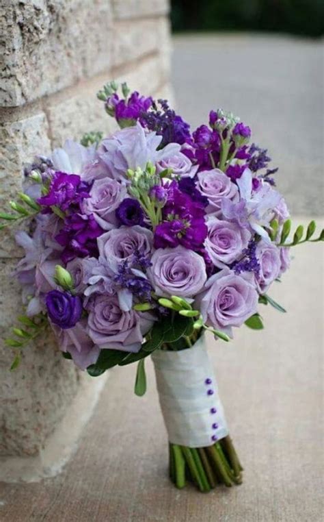 50 Elegant Purple Wedding Bouquets Diy Bridal Bouquets On A Budget