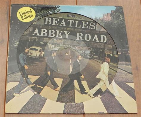 The Beatles Abbey Road Picture Disc Lp Netherlands 1979 Limited