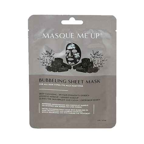 Masque Me Up Bubbel Sheet Mask Stk Balder Apotek As
