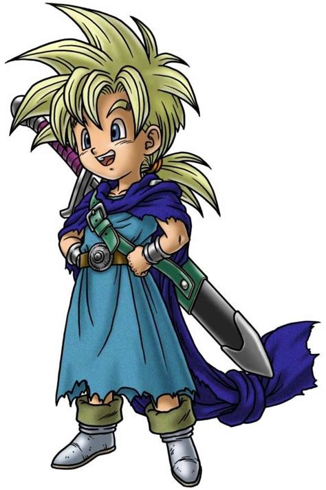 Heros Son Dragon Quest V Dragon Quest Character Art Dragon