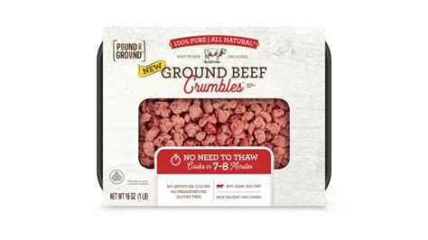 Pound Of Ground Crumbles Provides A Better Way To Freeze Ground Beef The National Provisioner