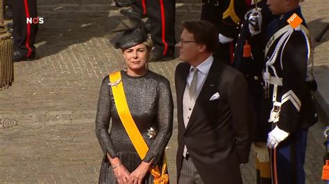 dutch royals attending opening of parliament youtube