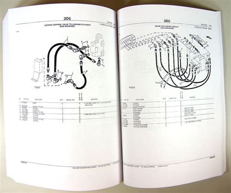 Parts Manual For John Deere 310a 310b Tractor Loader Backhoe Catalog