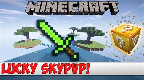 Minecraft Plugin Tutorial Lucky Skypvp Minigame Youtube