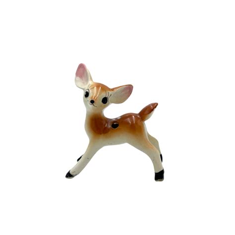 Ceramic Bambi Ornamentholder 12cm Relove Oxley Vintage Vinyl