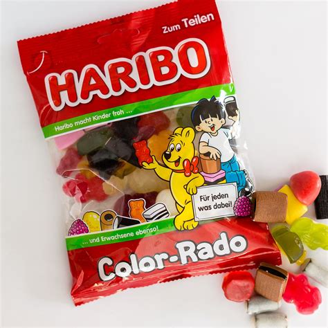 Haribo Color Rado Licorice Gummi Candy Assortment 200g Gummy Candy