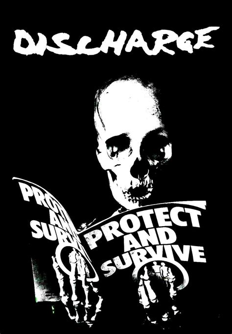 discharge rock band posters crust punk punk art