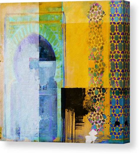 Arabic Motifs 10b Canvas Print By Corporate Art Task Force All Canvas