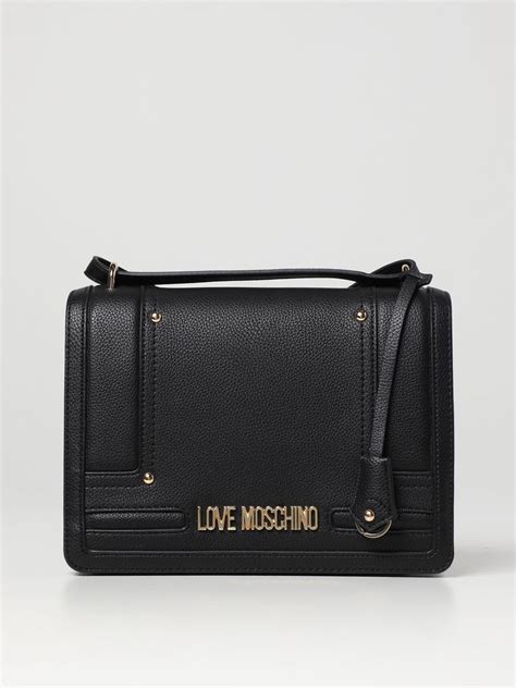 Love Moschino Crossbody Bags For Woman Black Love Moschino