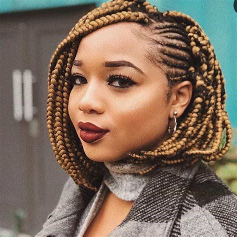 Their characteristic 3d look is. 25 Big Box Braids That Will Make You Stand Out of The Crowd