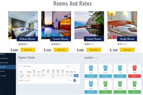 Hotel Management System In PHP With Full Source Code SourceCodester
