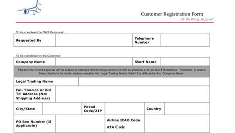 Free 8 Customer Registration Forms In Pdf Ms Word Excel