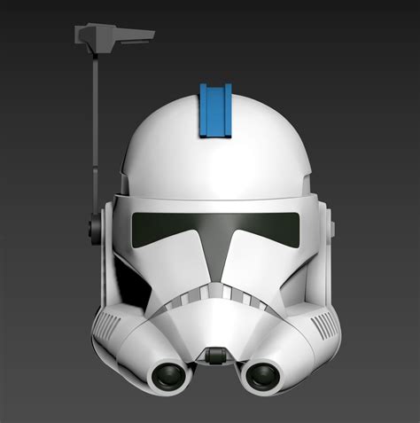Star Wars Clone Arc Trooper Phase Ii Fives Helmet Cosplay 3d Model 3d
