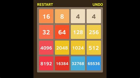 Game 2048 How To Get Highscore 131072 Youtube