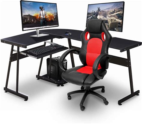Choosing the best gaming desk for you. Best computer gaming desk l shaped - Home Fixed