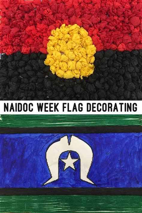 Naidoc Week Flag Decorating Come Together And Decorate The Aboriginal