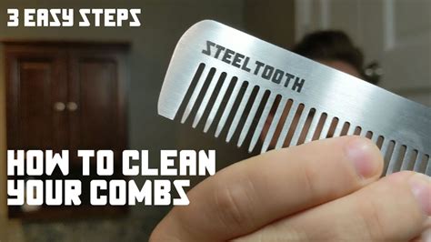 How To Clean Your Combs Super Easy YouTube