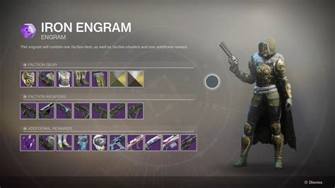 Destiny 2 Iron Banner All New Weapons Shaders And Armor Gallery