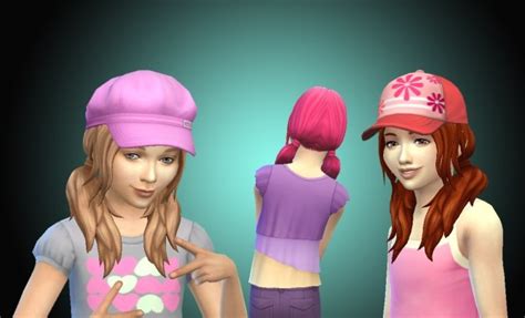 Loose Wavy Hair For Girls At My Stuff Sims 4 Updates