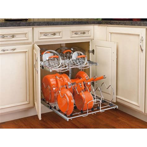 Base and tall cabinet pullouts are available in a variety of styles to meet your storage needs. Rev-A-Shelf 18.13 in. H x 20.75 in. W x 22 in. D Pull-Out ...