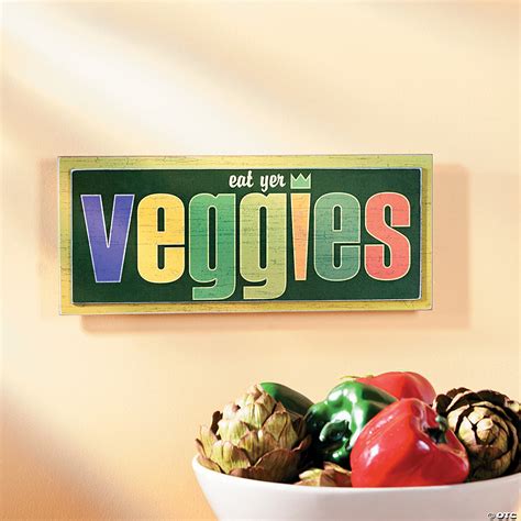 Veggies Wall Sign Discontinued