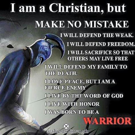 Im A Christian However Warrior Quotes Bible Promises Christian