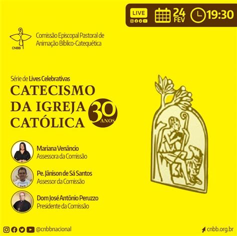 Formação Sobre O Catecismo Da Igreja Católica Em Lives Cffb