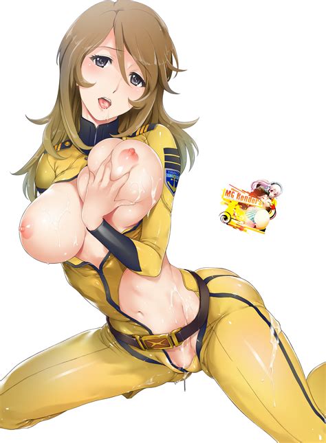 Uchuu Senkan Yamato Mori Yuki Render Large Breasts Hentai Anime Png Image Without Background