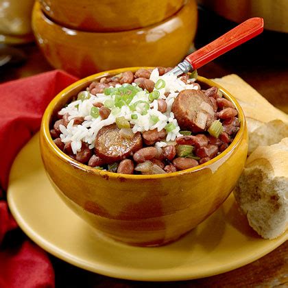 If needed, add fresh water so that mixture is a ratio of 1 part beans to 2 parts liquid. New Orleans Red Beans And Rice Recipe | MyRecipes