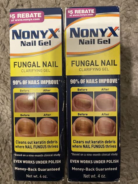 2 Boxes Nonyx Fungal Nail Clarifying Gel 4oz New 812634001014 Ebay