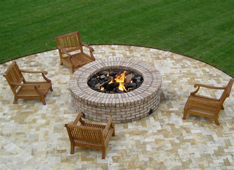Stainless Steel 36 Inch Gas Fire Pit Ring Kit