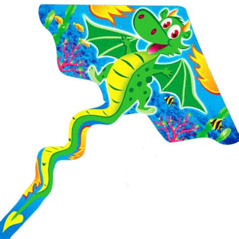 Free Shipping New Cartoon Dragon Kite With Hand String Good Flying T