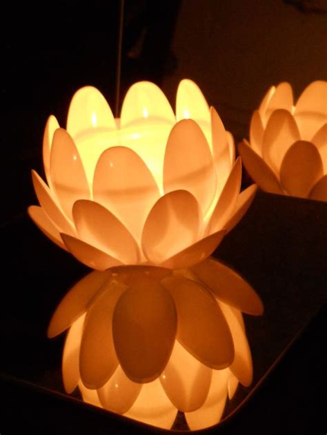 Diy Lotus Tea Light Candle Holder Tealight Candle